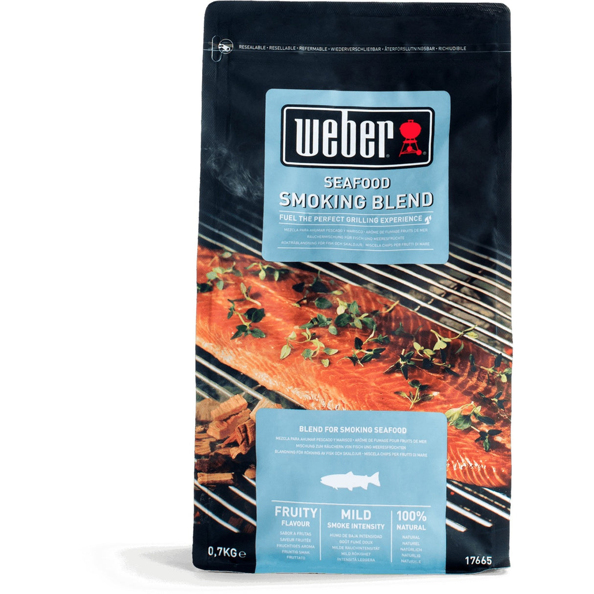 Weber Houtsnippermix, Seafood