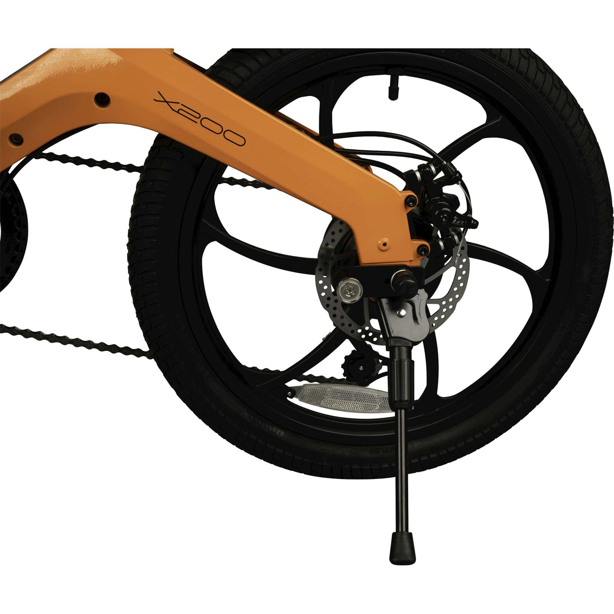 Bohlt Elektrische vouwfiets X200 oranje