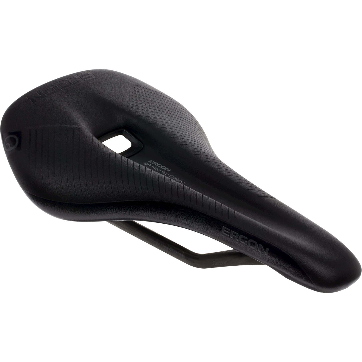 Ergon zadel SR Pro Carbon heren S M zwart