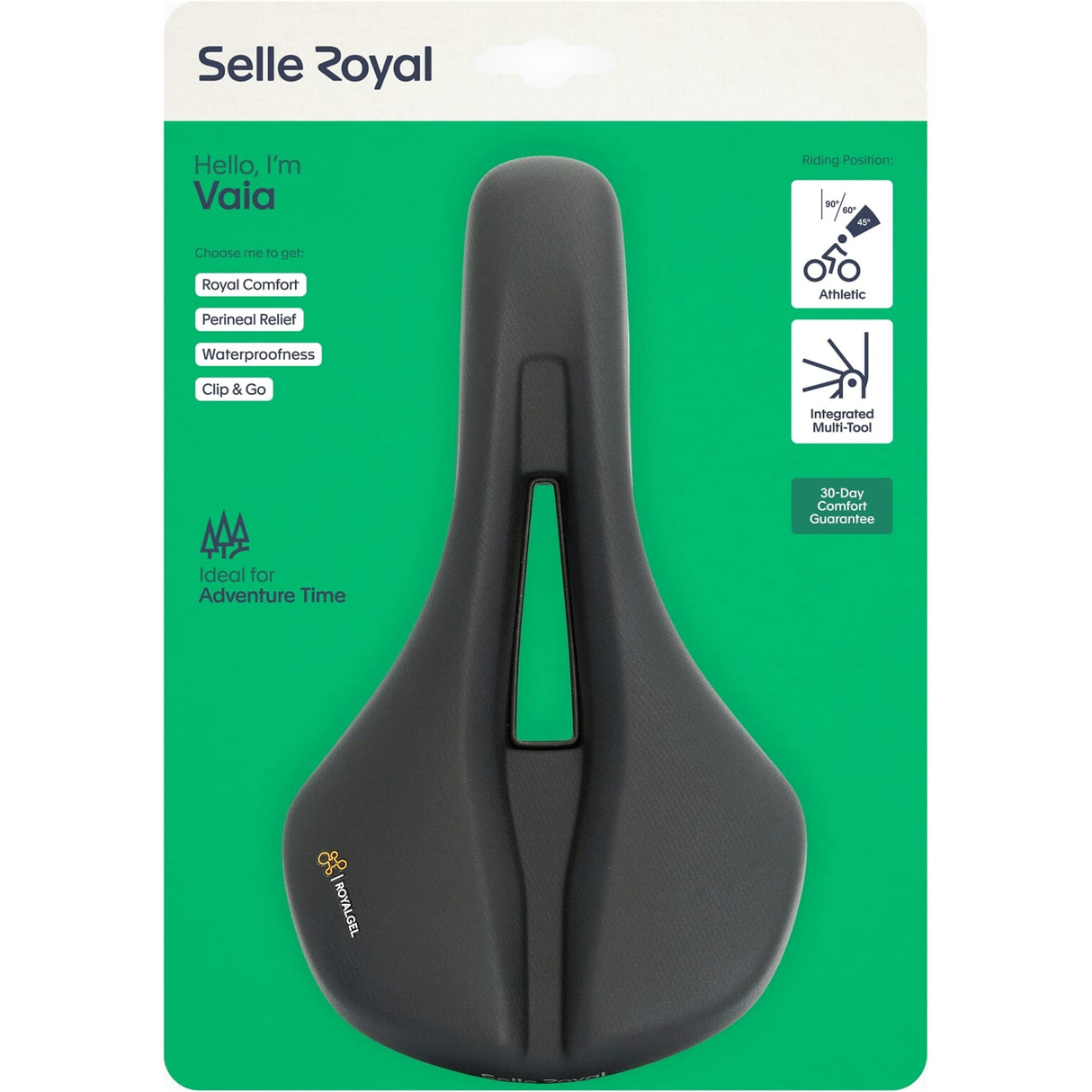 Selle Royal Selle zadel Vaia Athletic met multitool