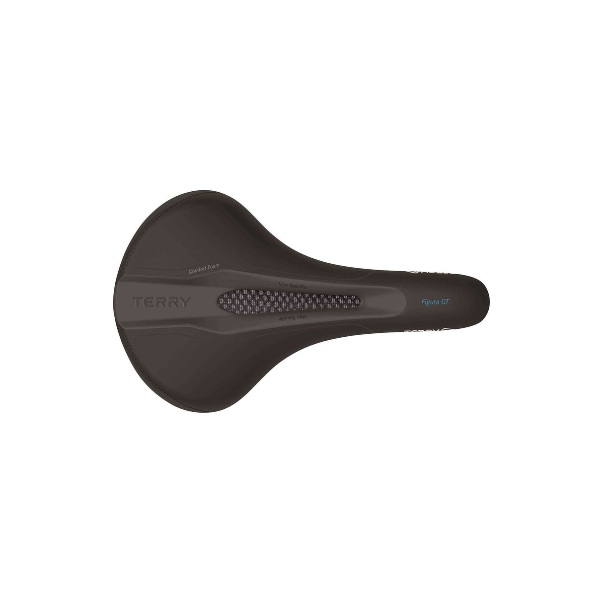 Terry zadel Figura GT heren zwart
