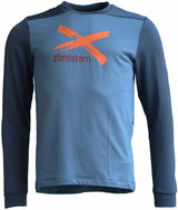 Zimtstern crewz - mtb long sleeve jersey blue steel | s