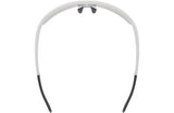 Trivio - fietsbril noa wit revo rood met extra transparante lens