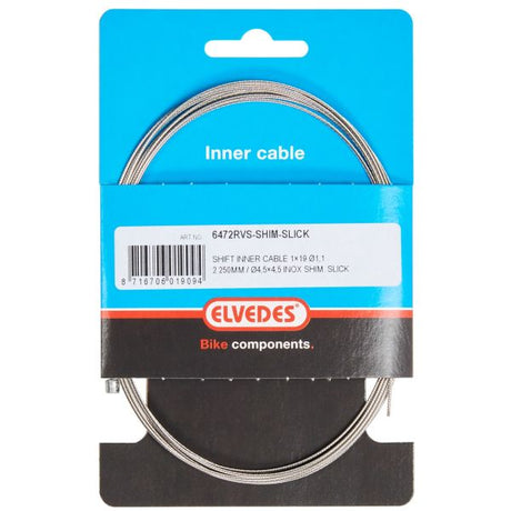 versnellingsbinnenkabel Shimano 2.25 m 1,1 mm zilver
