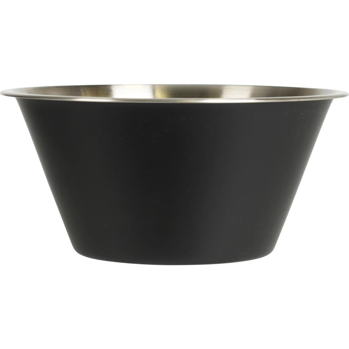 Excellent houseware schaal rvs 950ml zwart