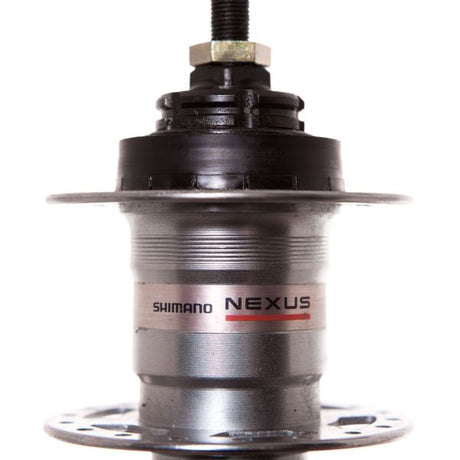 Wsb versnellingsnaaf shimano nexus 3 sg-3r40 v-brake rollerbrake - 36 gaats - zilver