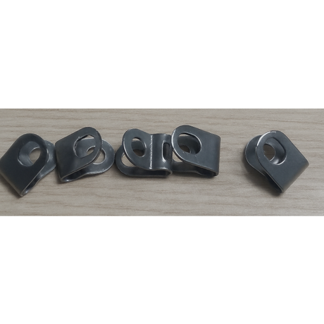 Eurofender spatbord ond. bev.clip stang stl. snello zak a 5 stuks