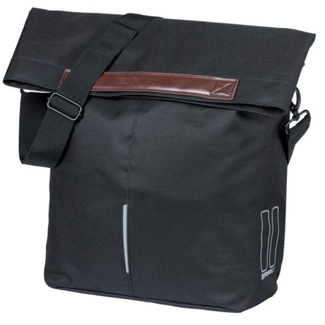 Basil fietsshopper city mik hooks 14-16l 13 x 29 x 31 cm - zwart