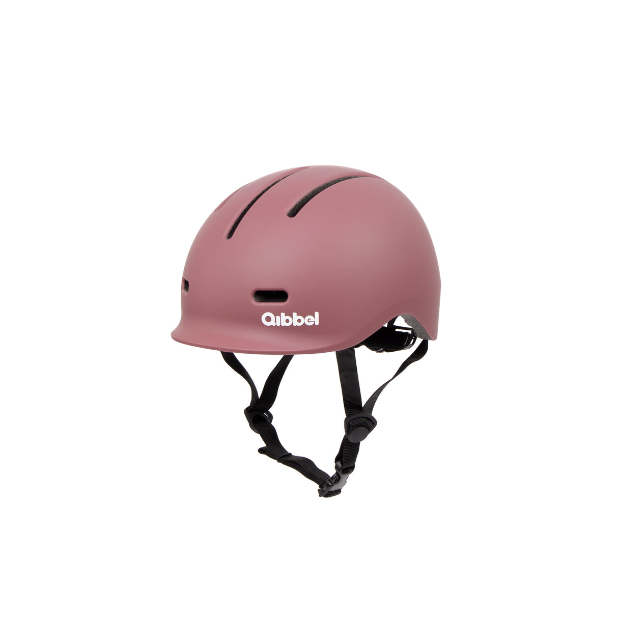Qibbel kinderfietshelm xs 45-51 cm – plum rose - roze – verstelbaar – en1078 gecertificeerd - fietshelm - kinderhelm