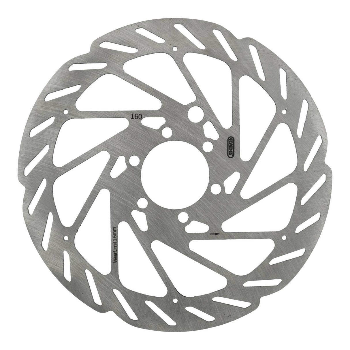 Elvedes cable systems bv elvedes remschijf 6-gaats �160mm t=1,8mm sensor magneet