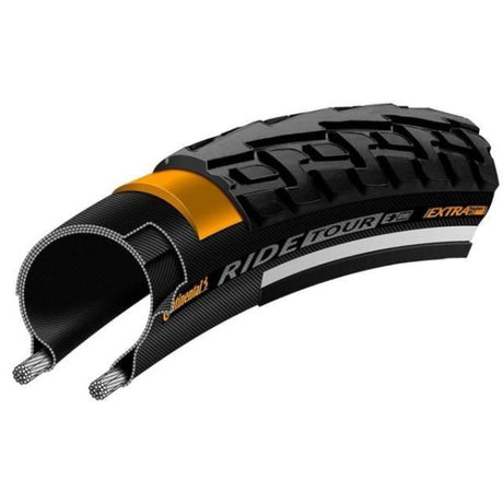 Continental buitenband ride tour reflex 28 x 1.75 47-622 - zwart met reflectie