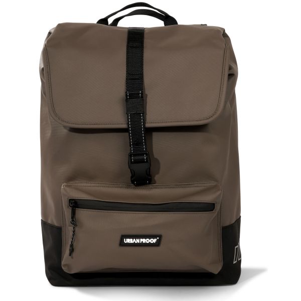 Urbanproof tas double cargo up recycle 38l bruin