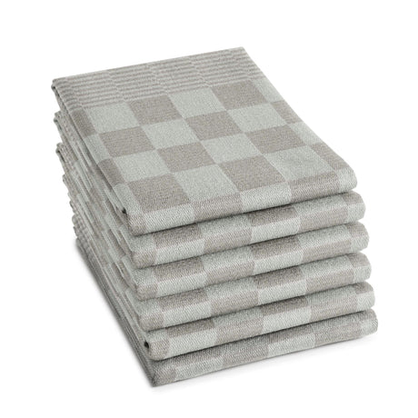 Ddddd theedoek bbq taupe 65x65cm 6 stuks