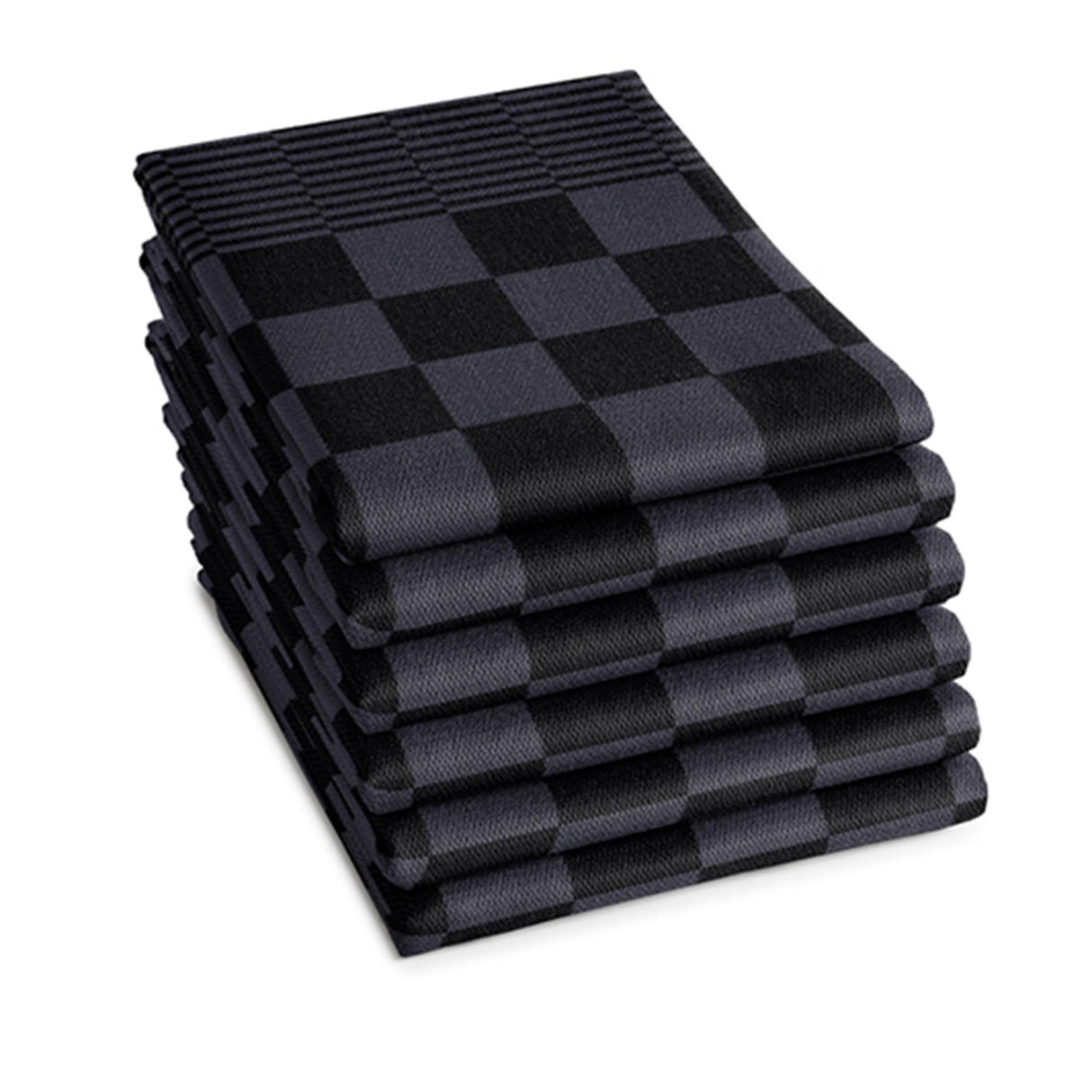 Ddddd theedoek bbq 65x65cm antraciet 6st