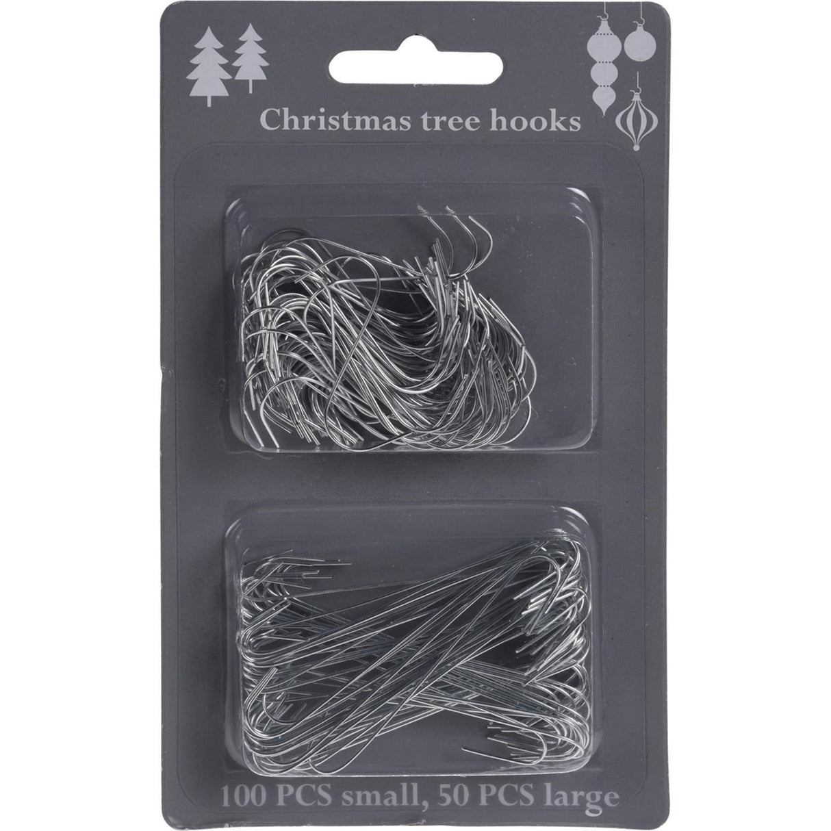 Kerstboomhaakjes 150st doos a 24 sets
