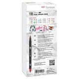 Tombow • brush pen abt dual brush pen 18x pastel colors