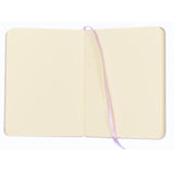 Kangaro schetsboek - a6 - violet - pu hardcover - met elastiek en lint - k-861213