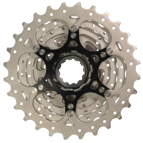 SunRace cassette 10 speed 11-28t. csrs0 zilver alu spider