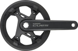 Shimano cues fc-u6000-1 crankset w chain guard