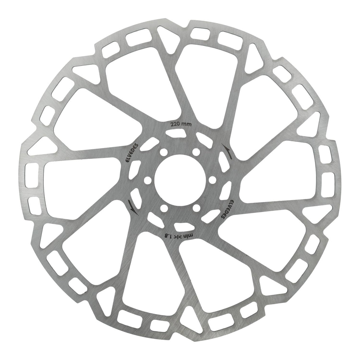 Elvedes remschijf 6-gaats ø220mm t=2,0mm