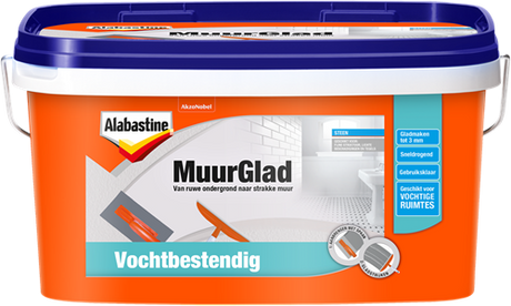 Alabastine muurglad vochtbestendig | 5l - 5361257