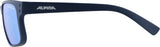 Alpina sports bril kosmic mat blauw
