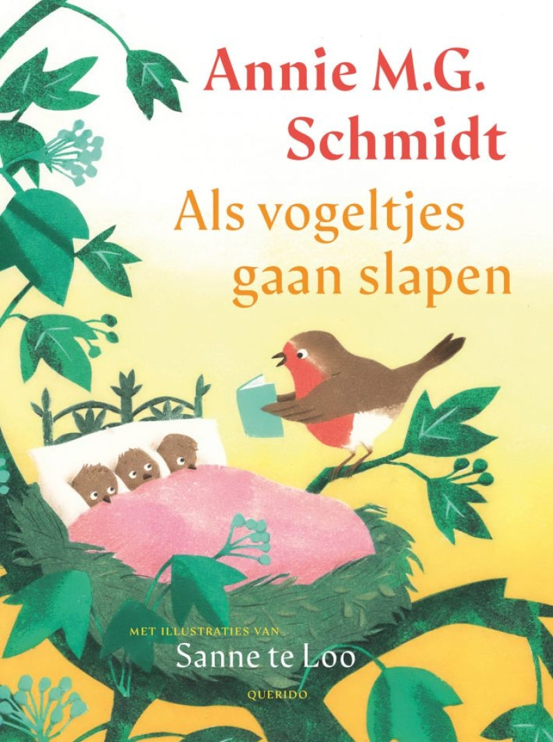 Querido als vogeltjes gaan slapen