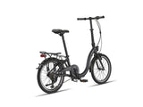 Altec comfort 20 inch 39 cm unisex 6v v-brakes matzwart