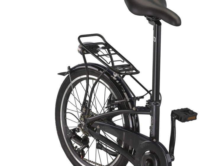 Altec comfort 20 inch 39 cm unisex 6v v-brakes matzwart