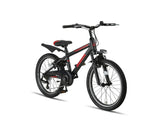 Altec dakota mtb 22 inch jongens 7v v-brakes zwart