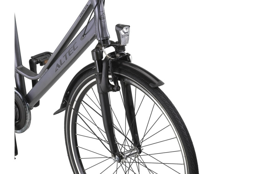 Altec delta 28 inch 56 cm dames 3v rollerbrake matgrijs