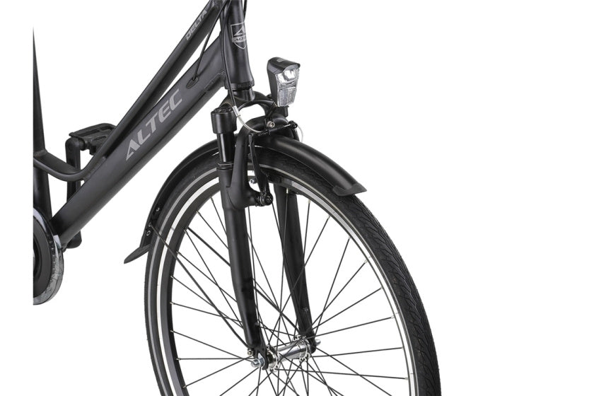 Altec delta 28 inch 56 cm dames 3v rollerbrake matzwart