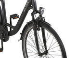 Altec verona 28 inch 52 cm dames 7v v-brakes matzwart