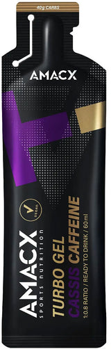 Amacx turbo gel with caffeine 60ml best before date 02 26