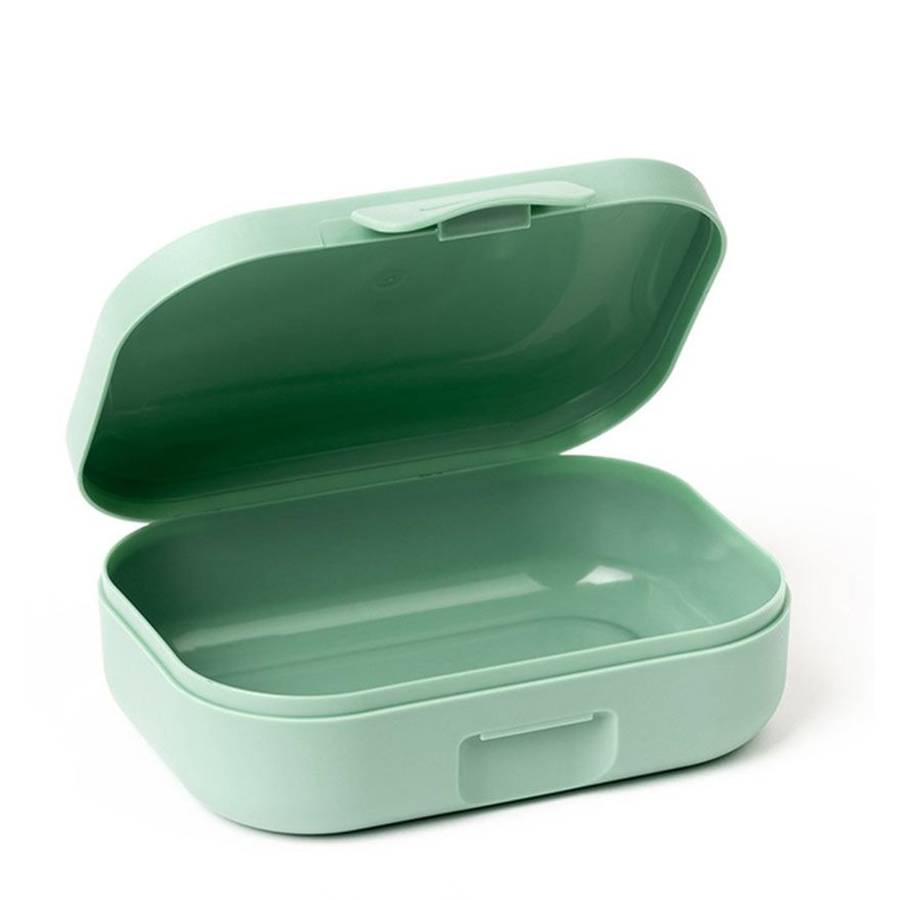Amuse snackbox small rechthoek groen eat sleep re-use repeat