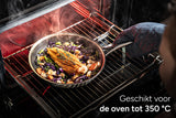Arbaer 9-delige pannenset inductie met honingraat anti-aanbaklaag