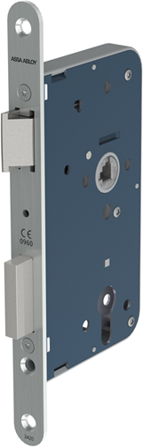 Assa abloy 2420 deurslot | dm65mm | pc72mm | krukgat 8mm | voorplaat rvs 24x235mm rechthoekig | dr 1+3 2+4 - 7262018