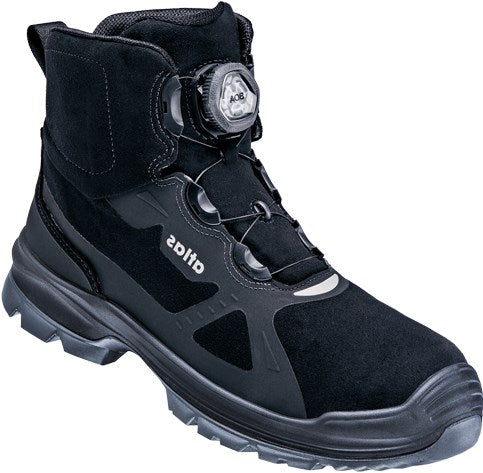 Atlas werkschoen flash 6905 boa xp s3 | zwart grijs | maat 41 - 4043692441412