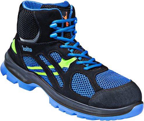 Atlas werkschoen flash 8205 hoog s1p | zwart blauw | maat 46 - 00.012.064.46