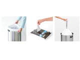 Brabantia afvalzak h 50-60ltr 40 zakken