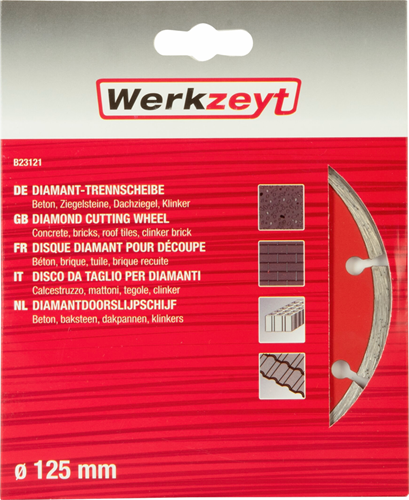 Con:p diamantslijpschijf beton 125mm - b23121
