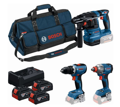 Bosch combo set 18v (gsr 18v-65, gdx 18v-285, gbh 18v-22) 3x5,0ah m-zak