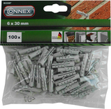 Connex pluggen polyamide 6mm bag 100st - b33387