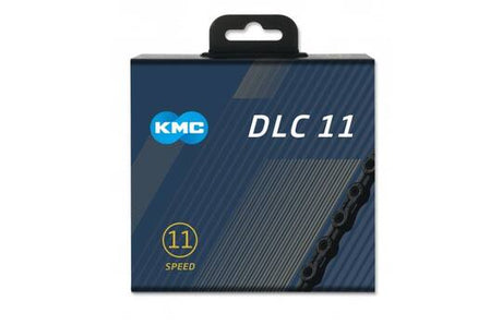 KMC Fietsketting DLC 11 118 schakels - Zwart, Diamond Durability, 243g