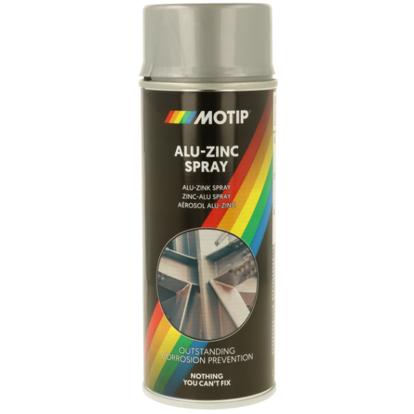 Motip spuitbus 400ml alu zinkspray
