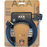 Axa ringslot solid zwart spatbordbevestiging (kaart)