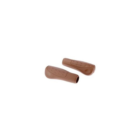 Westphal handvatpaar #436 ellipsis softgrip 122 122mm ø23mm - bruin