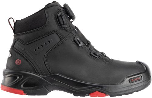 Baak braxton boa 6642 s3 | zwart rood | maat 47 - 4031783001416