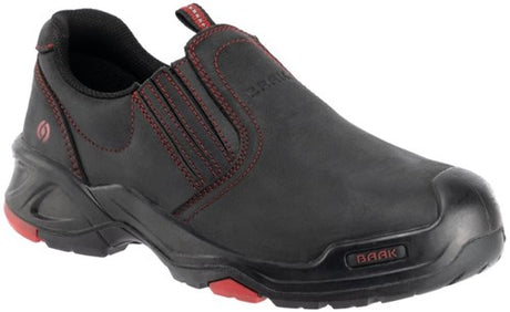 Baak brian instapper 6341 s3 werkschoen | zwart rood | maat 43 - 4031783009115