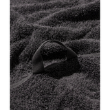 Badhanddoek donkergrijs 50x100cm 2 stuks